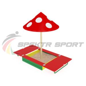 Купить Песочница с крышкой и грибком ИО 512 в Кропоткине 
