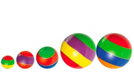 Купить Мячи резиновые (комплект из 5 мячей различного диаметра) в Кропоткине 
